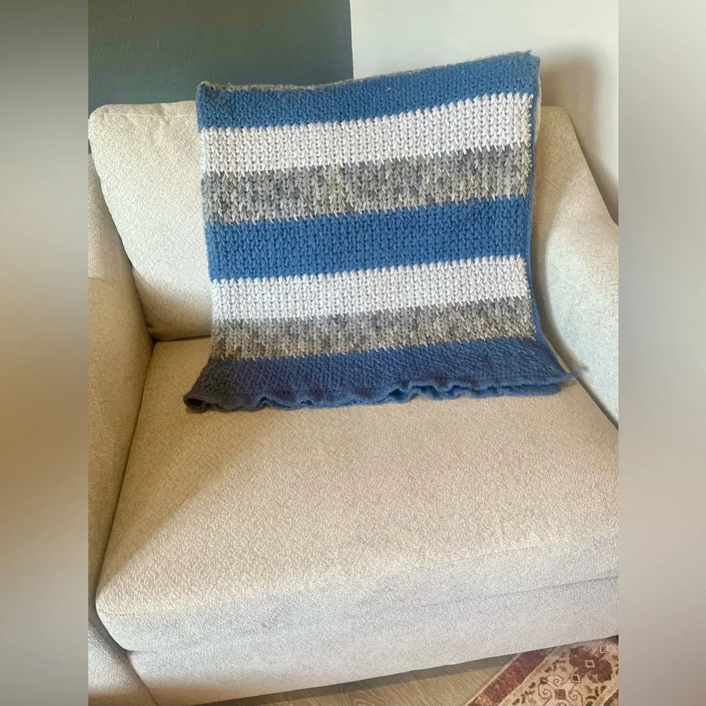 Handmade Crochet Afghan Throw Blanket